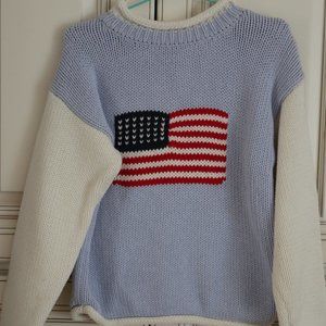Knit cotton Sweater, unisex, size 4